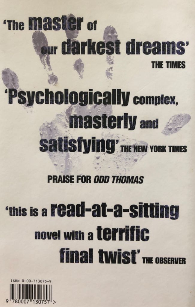 The Taking - Dean Koontz (Harper Collins - Hardcover) book collectible [Barcode 9780007130757] - Main Image 2