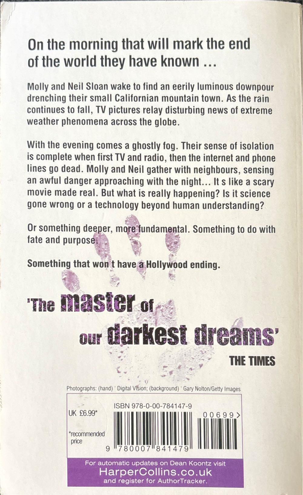 The Taking - Dean Koontz (- Paperback) book collectible [Barcode 9780007841479] - Main Image 2