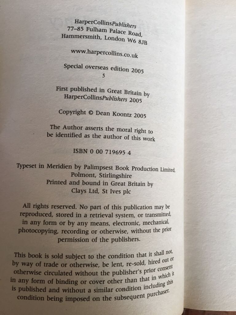 Life Expectancy - Dean Koontz (HarperCollins - Paperback) book collectible [Barcode 9780007196951] - Main Image 2