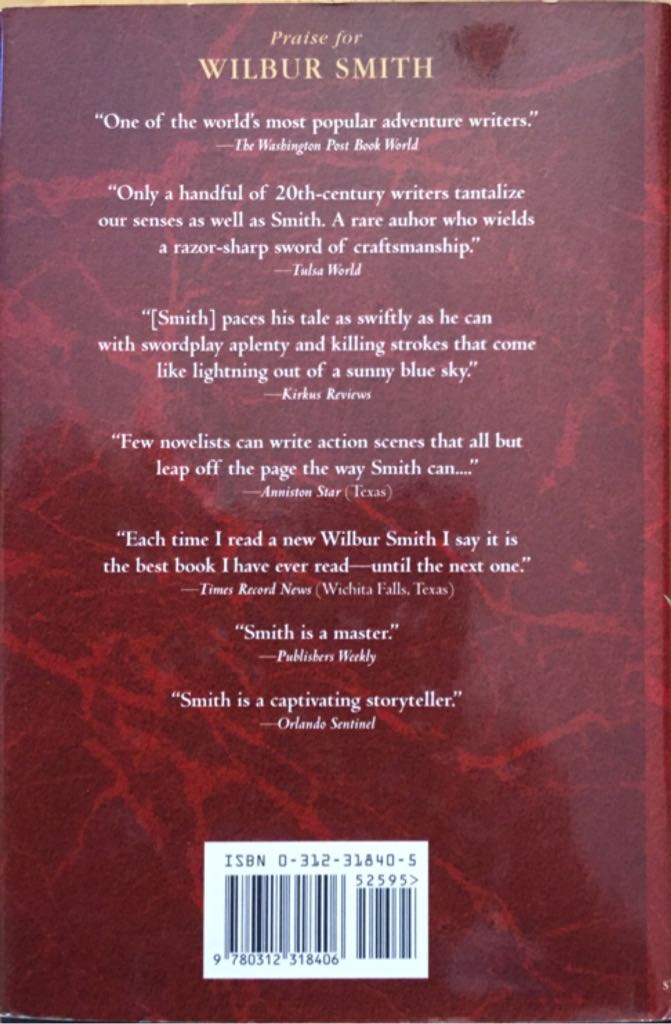 The Triumph of the Sun - Wilbur Smith (Thomas Dunne Books/St. Martin’s Press - Hardcover) book collectible [Barcode 9780312318406] - Main Image 2
