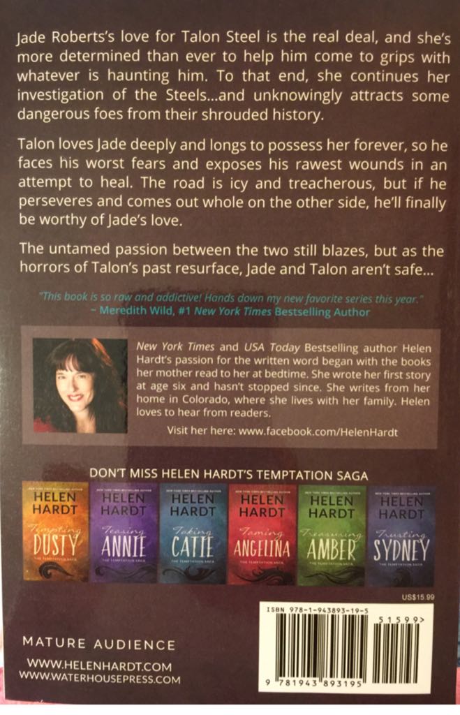 Possession - Helen Hardt (Waterhouse Press LLC - Paperback) book collectible [Barcode 9781943893195] - Main Image 2