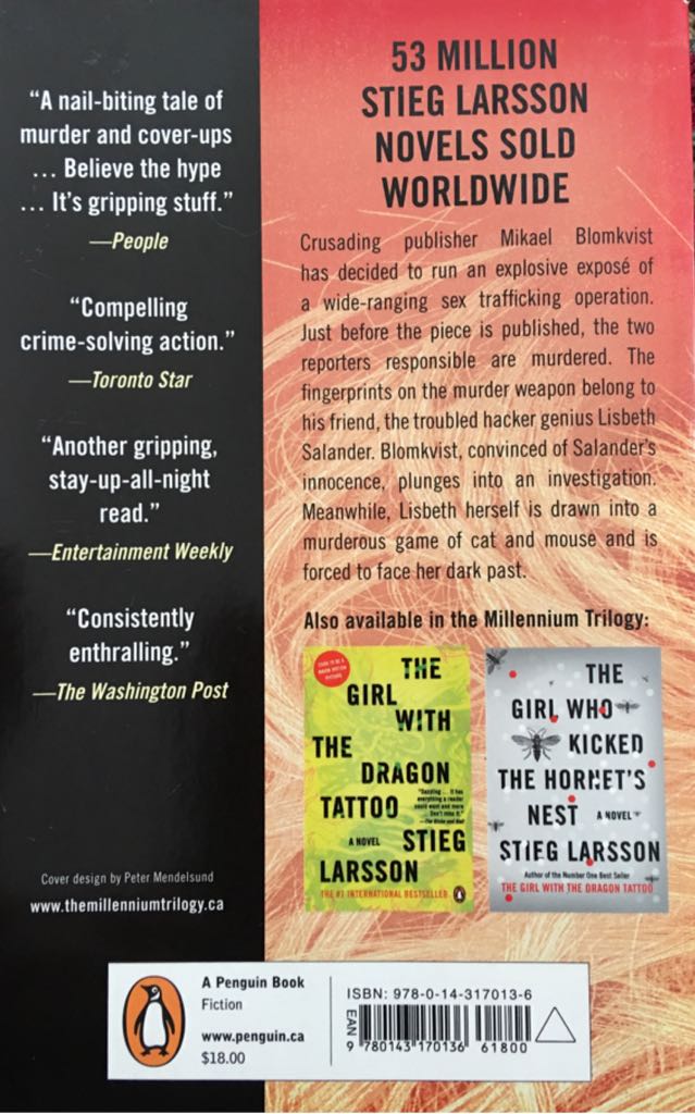 Girl Who Played With Fire, The - Stieg Larsson (A Penguin Book - eBook) book collectible [Barcode 9780143170136] - Main Image 2