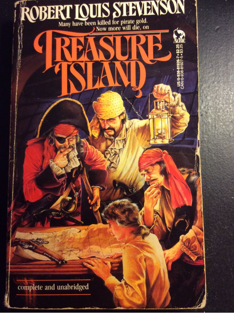 Treasure Island  - Louis Stevenson (Aerie Books, Ltd. - Paperback) book collectible - Main Image 1