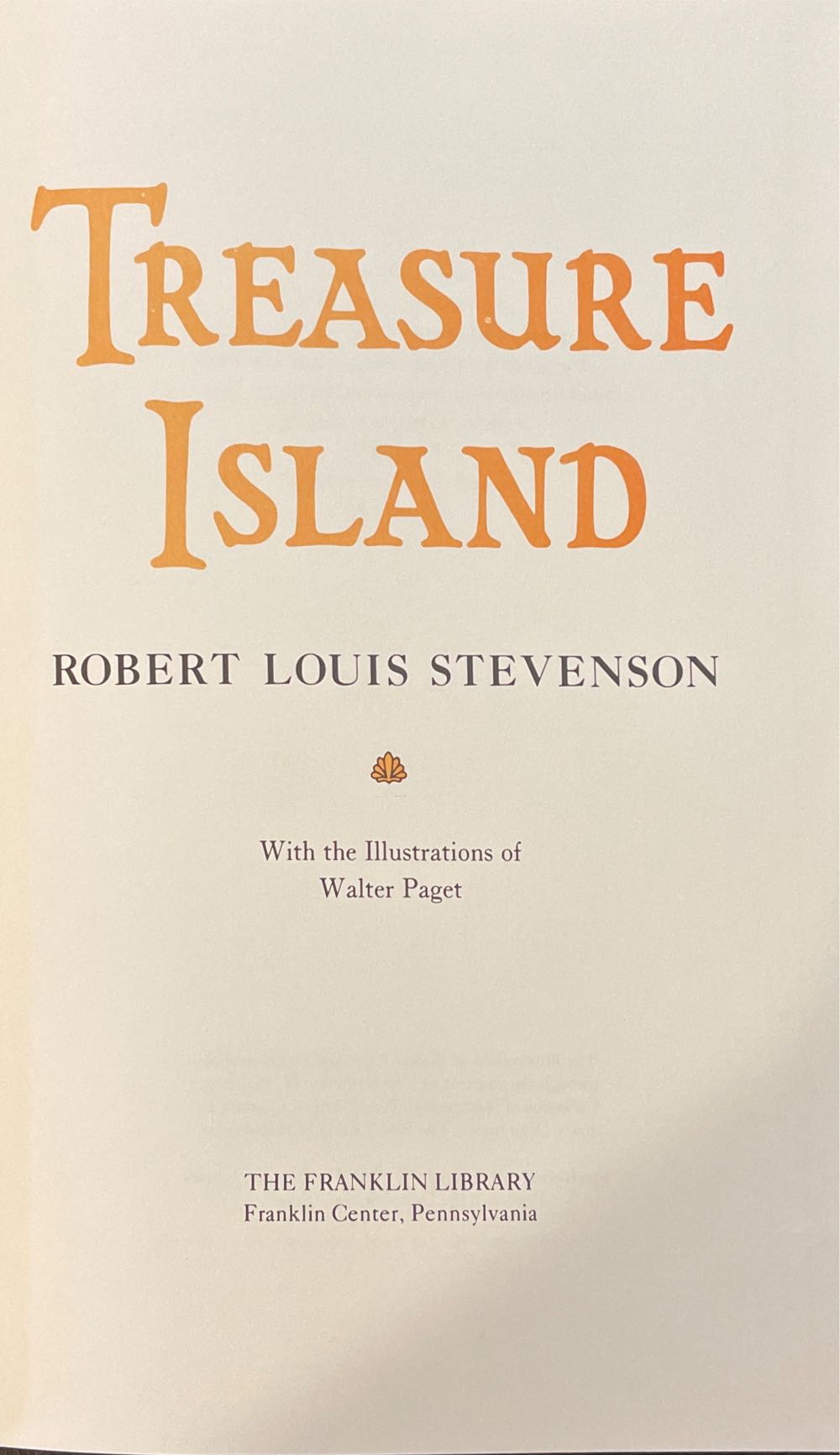 Treasure Island  - Robert Louis Stevenson (Easton Press - Calf-Binding) book collectible - Main Image 2
