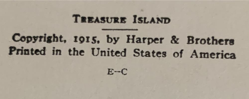 Treasure Island  - Robert Louis Stevenson (Harper & Brothers  - Hardcover) book collectible - Main Image 3
