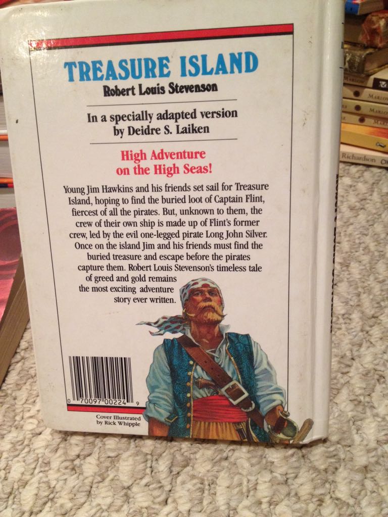 Treasure Island  - Louis Stevenson book collectible - Main Image 2