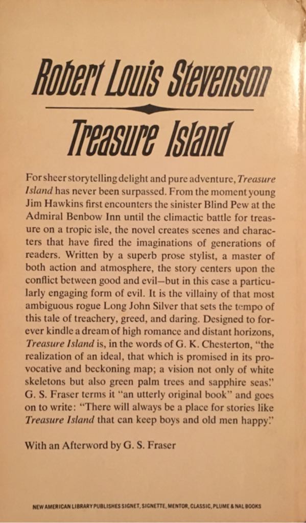 Treasure Island  - Louis Stevenson (New American Library - Paperback) book collectible - Main Image 2
