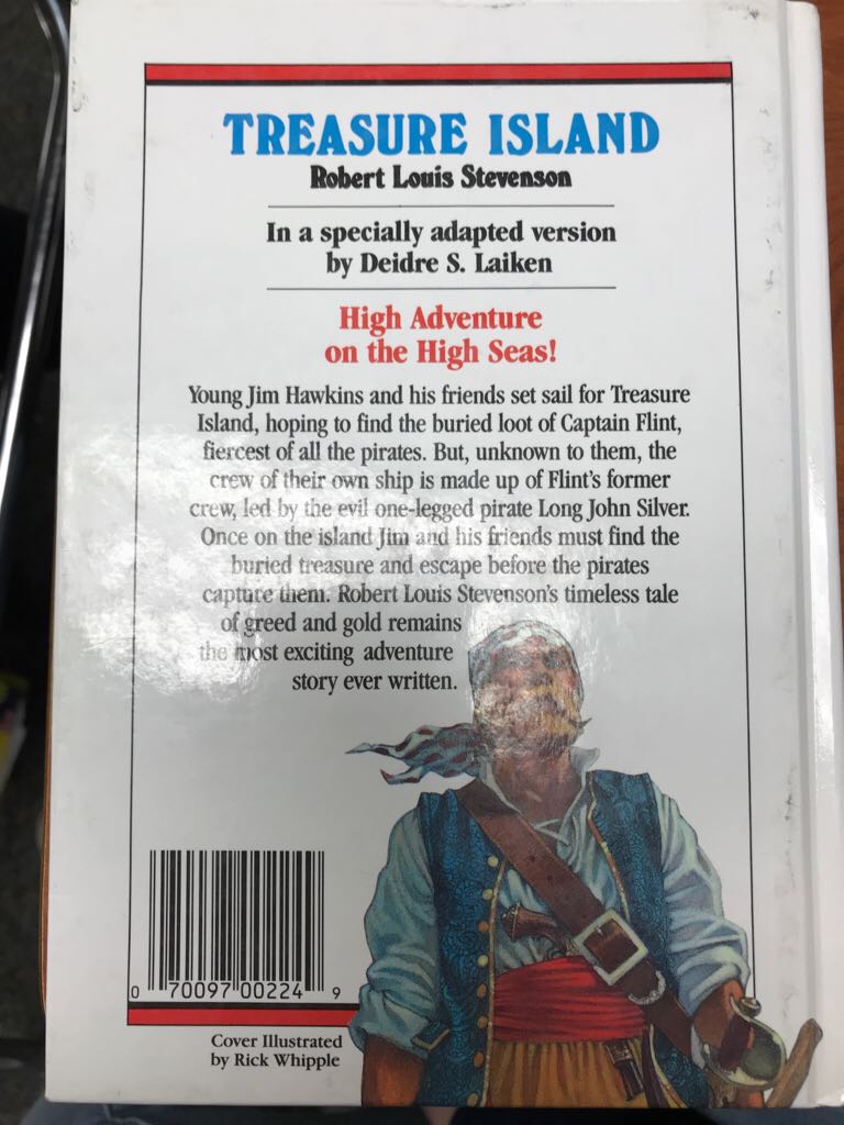 Treasure Island  - Louis Stevenson book collectible - Main Image 2