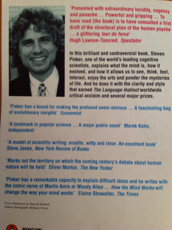 How the Mind Works - Steven Pinker (Penguin Books - Paperback) book collectible [Barcode 9780140244915] - Main Image 2