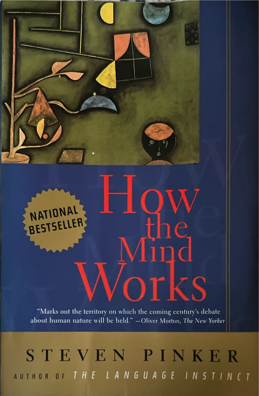 How the Mind Works - Steven Pinker (Norton) book collectible [Barcode 9780393318487] - Main Image 2