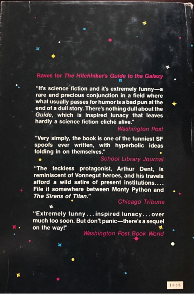 The Restaurant at the End of the Universe - Douglas Adams (Harmony Press - Hardcover) book collectible [Barcode 9780575074866] - Main Image 2