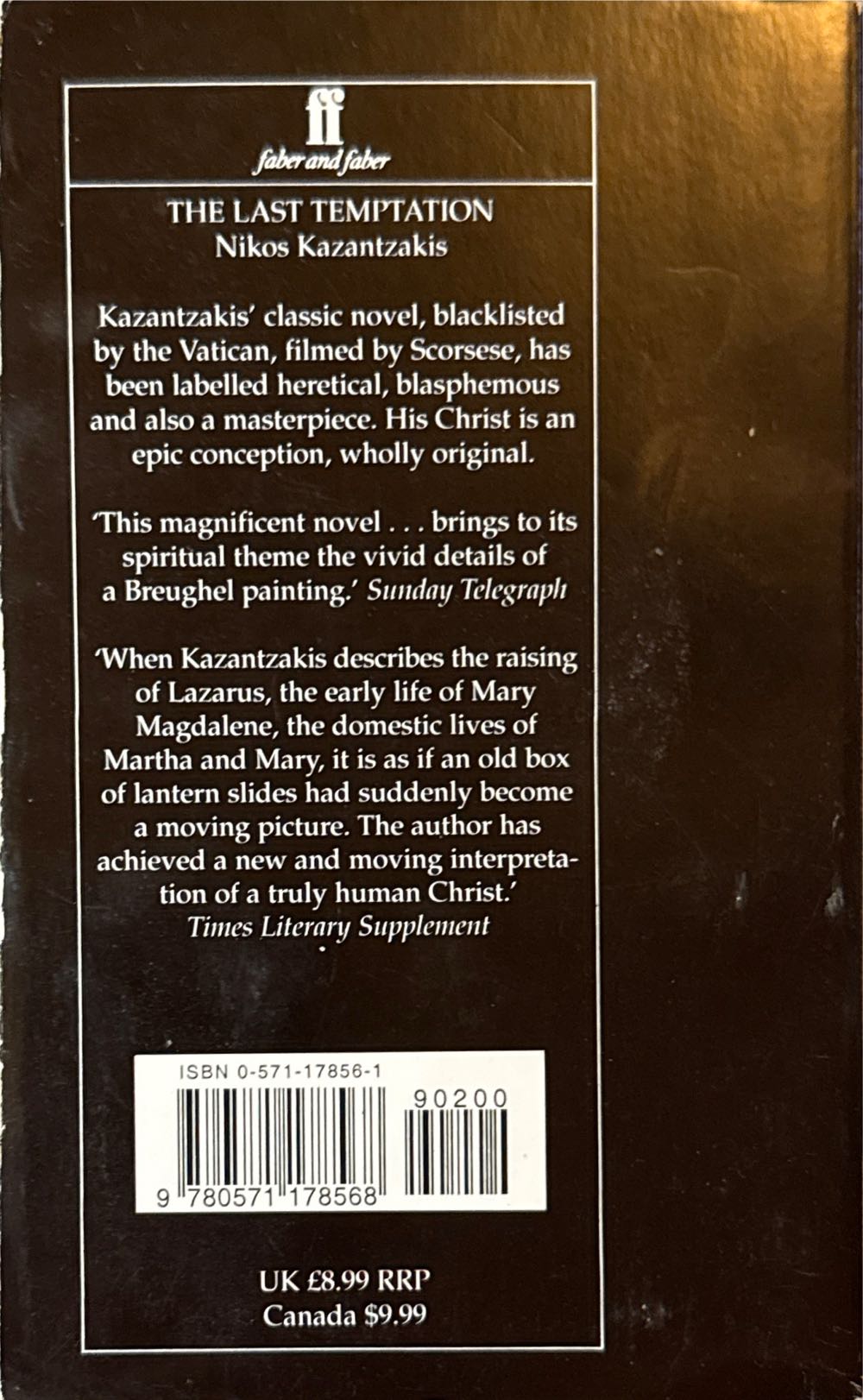 The Last Temptation - Val McDermid (Gardners Books - Paperback) book collectible [Barcode 9780571178568] - Main Image 2