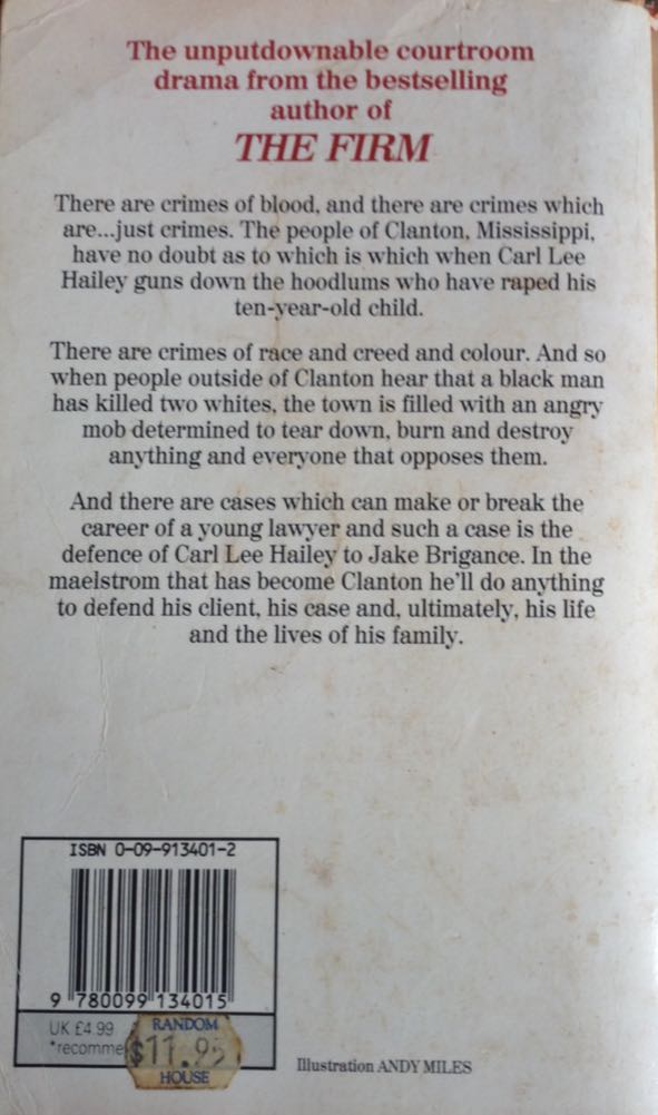 A Time to Kill - John Grisham (Arrow Books - Paperback) book collectible [Barcode 9780099134015] - Main Image 2