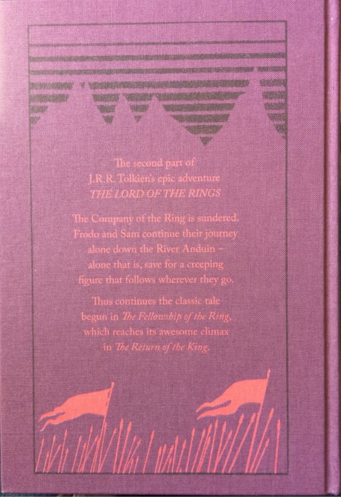 The Two Towers - J.R.R. Tolkien (Harper Collins Publishers - Hardcover) book collectible [Barcode 9780007522910] - Main Image 2