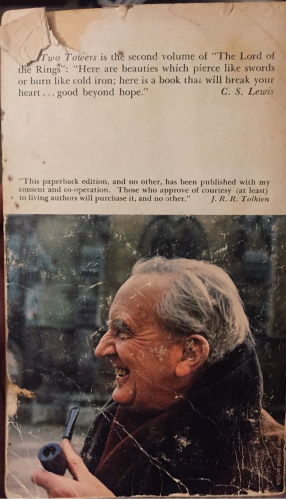 The Two Towers - J.R.R. Tolkien (Ballantine Books - Paperback) book collectible [Barcode 9780345235107] - Main Image 2