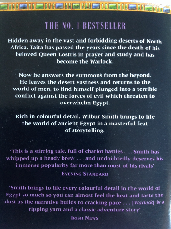 Warlock - Wilbur Smith (Pan Books - Paperback) book collectible [Barcode 9780330376303] - Main Image 2