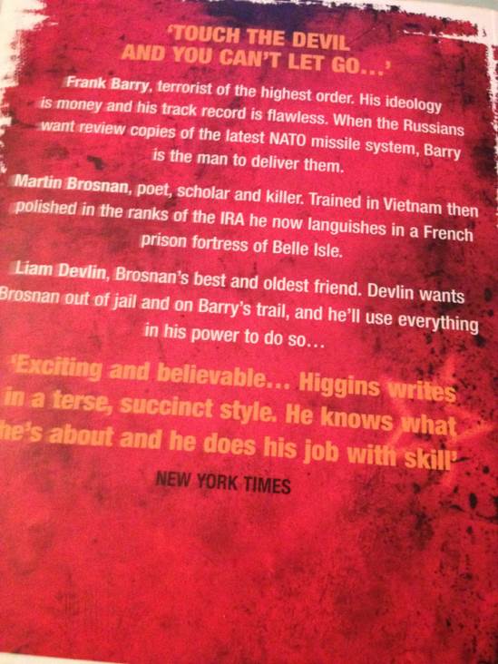 Touch The Devil - Jack Higgins (Harper Collins Publishers) book collectible - Main Image 2