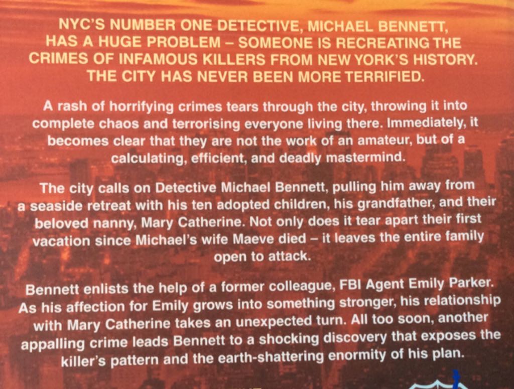 Tick Tock - James Patterson (Arrow Books - Paperback) book collectible [Barcode 9780099550020] - Main Image 2