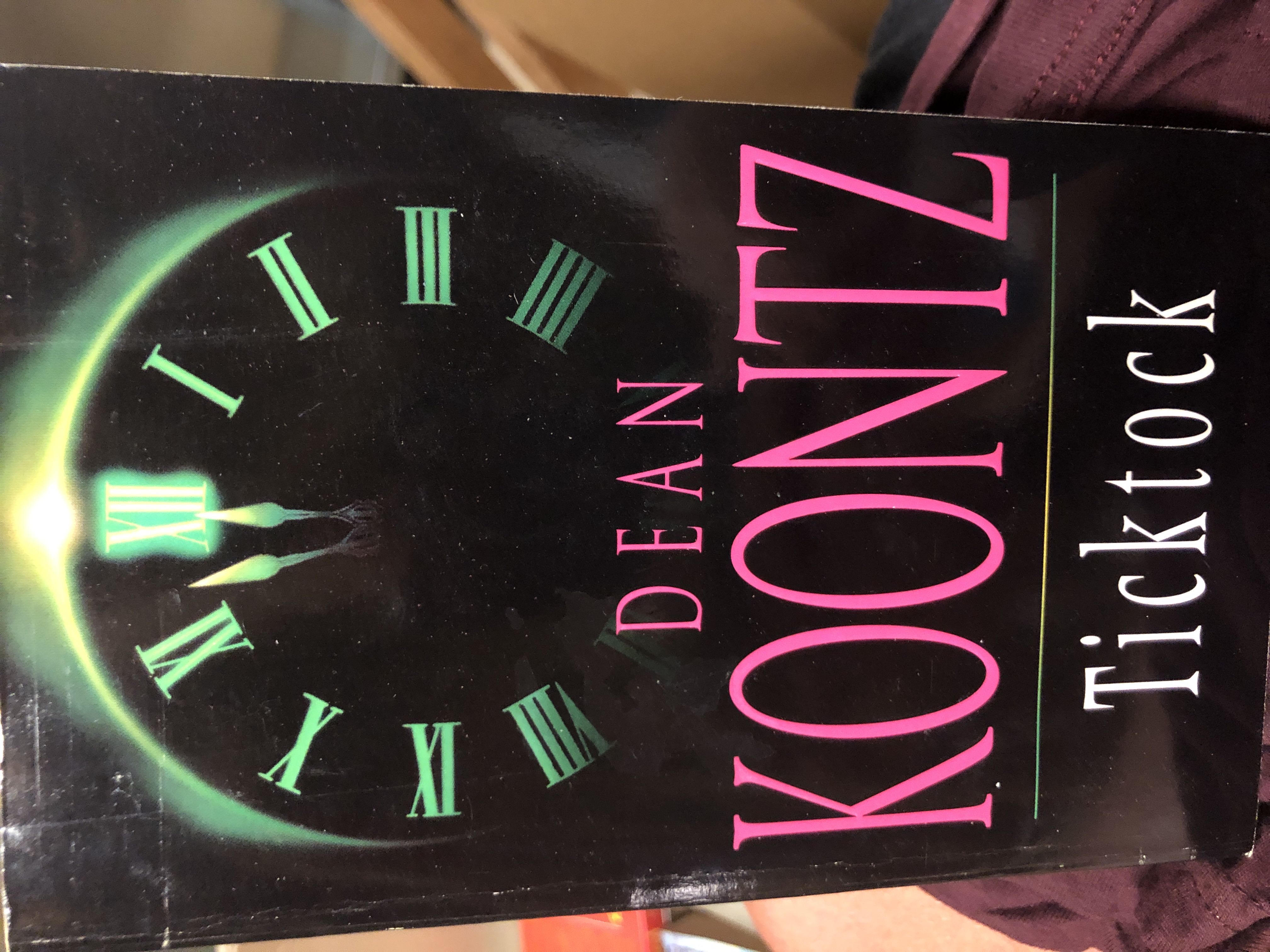 Ticktock - Dean Koontz (Feature - Paperback) book collectible [Barcode 9780747249726] - Main Image 2