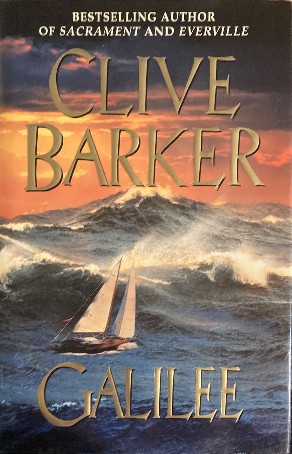 Galilee - Clive Barker (Harper Collins - Hardcover) book collectible [Barcode 9780060179472] - Main Image 3