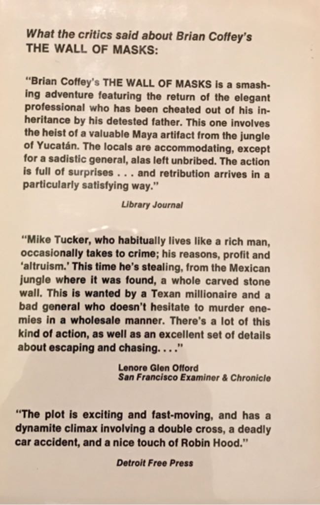 Face Of Fear, The - Brian Coffey book collectible - Main Image 2