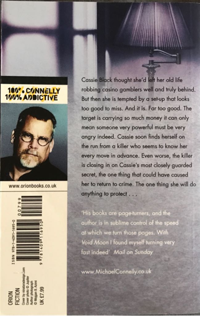 Void Moon - Michael Connelly (Orion - Paperback) book collectible [Barcode 9781409116950] - Main Image 2