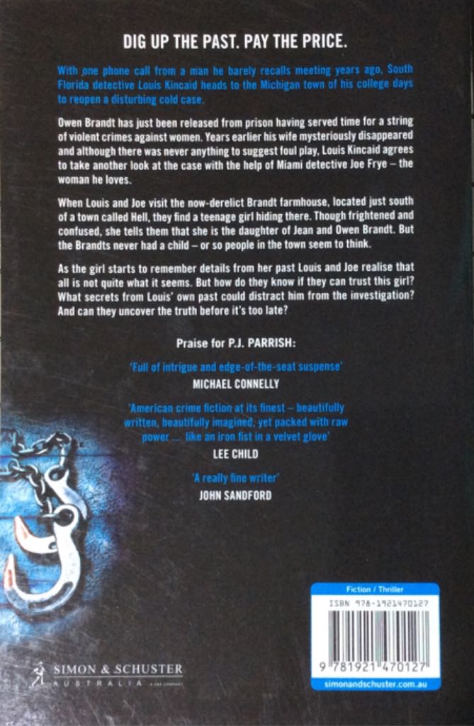 South of Hell - P. J. Parrish (Simon & Schuster - Trade Paperback) book collectible [Barcode 9781921470127] - Main Image 2