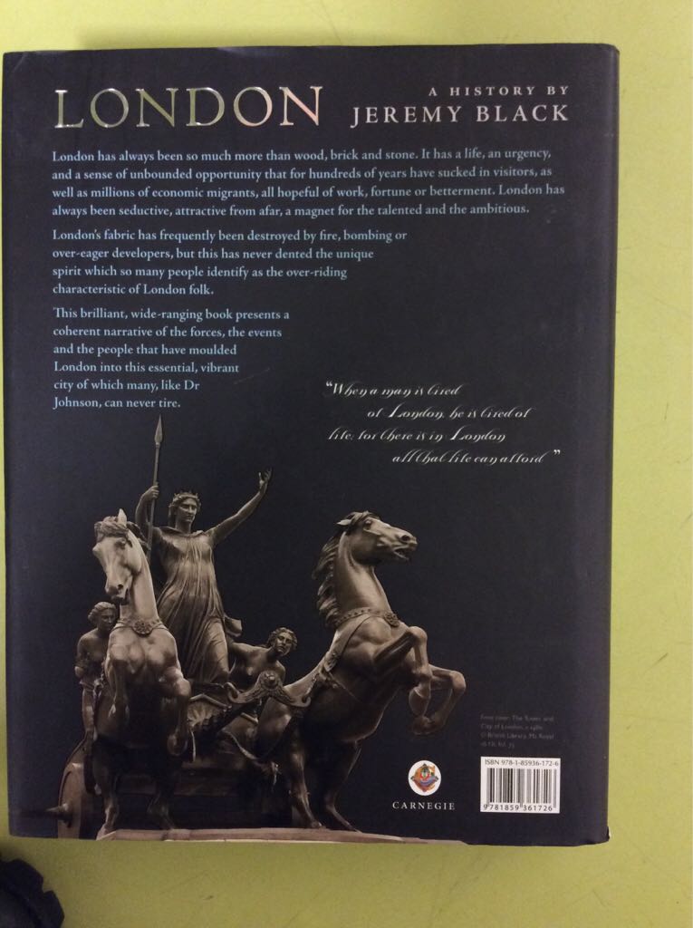 London - Kathleen Becker (Carnegie Pub Limited) book collectible [Barcode 9781859361726] - Main Image 2