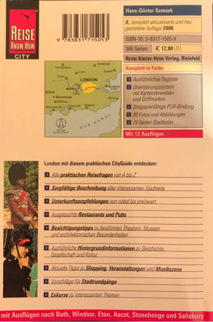 London  (Reise Know-How - Paperback) book collectible [Barcode 9783831715053] - Main Image 2