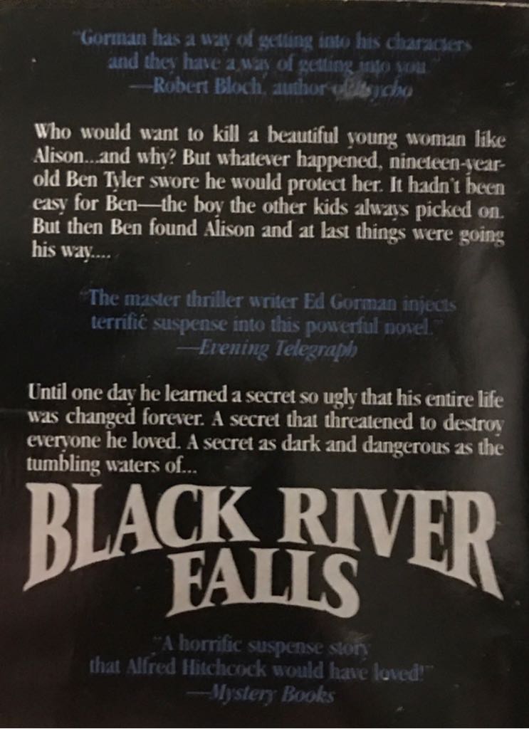 Black River Falls - Ed Gorman (Leisure - Paperback) book collectible [Barcode 9780843946420] - Main Image 2