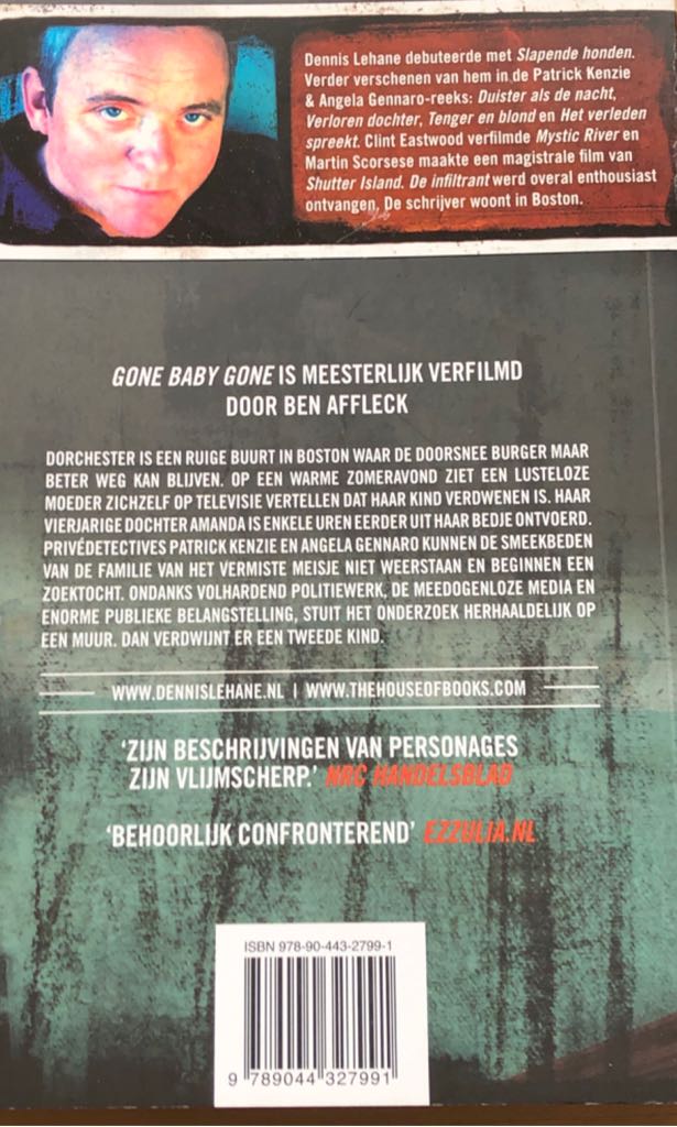 Gone Baby Gone - Dennis Lehane book collectible [Barcode 9789044327991] - Main Image 2