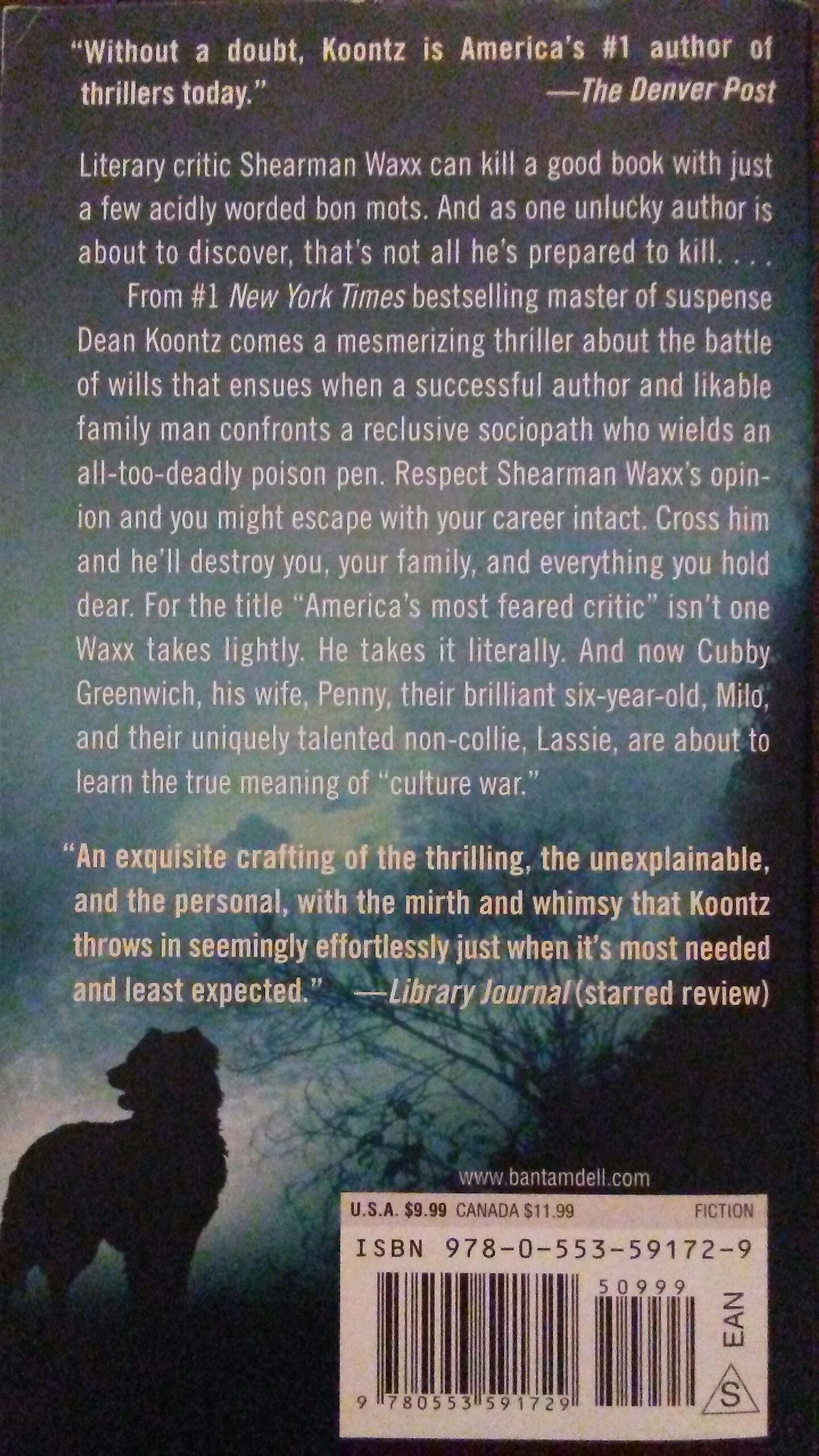 Relentless  - Dean Koontz (Bantam Books - Paperback) book collectible - Main Image 2