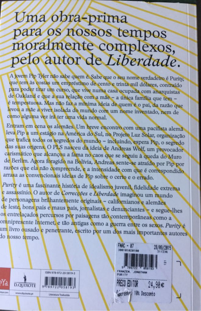 Purity  book collectible - Main Image 2