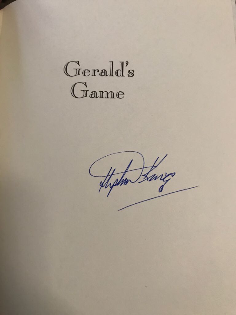 Gerald’s Game - Stephen King (Hodder & Stoughton - Hardcover) book collectible [Barcode 9780340574935] - Main Image 2