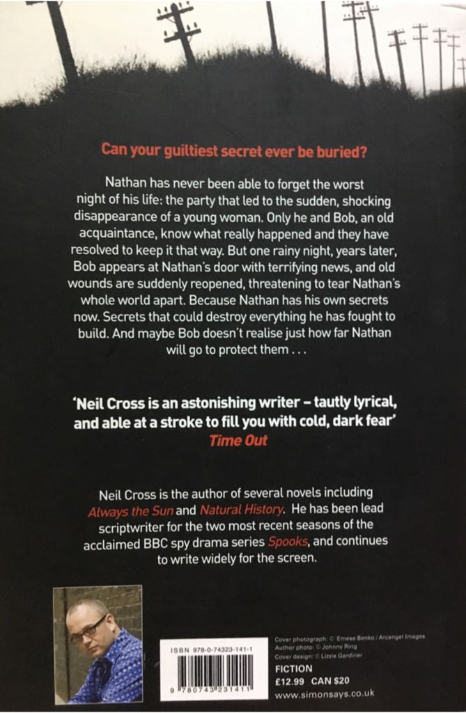 Burial - Neil Cross (Simon & Schuster UK - Paperback) book collectible [Barcode 9780743231411] - Main Image 2