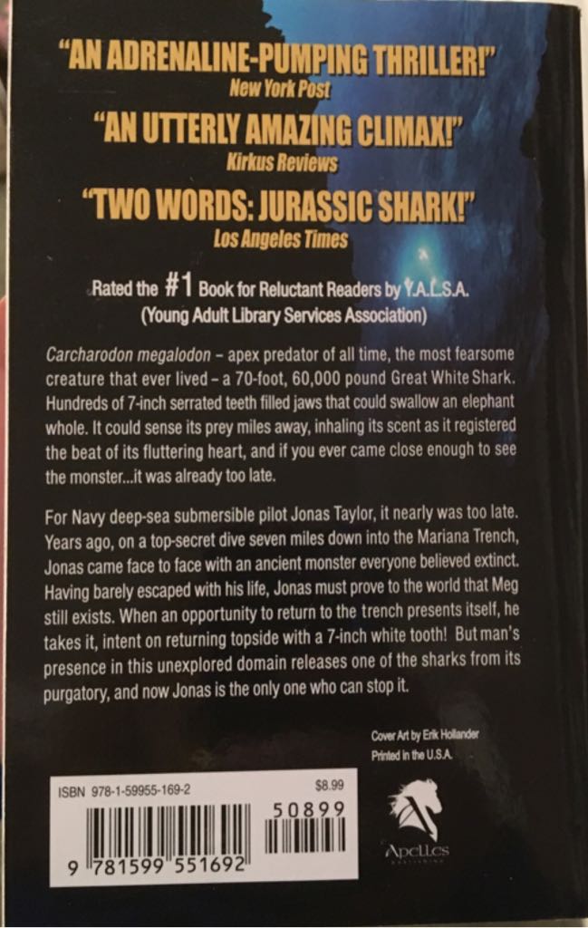 Meg - Steve Alten (Cedar Fort - eBook) book collectible [Barcode 9781599551692] - Main Image 2