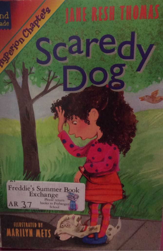Scaredy Dog - Jane Resh Thomas book collectible [Barcode 9780786811489] - Main Image 1