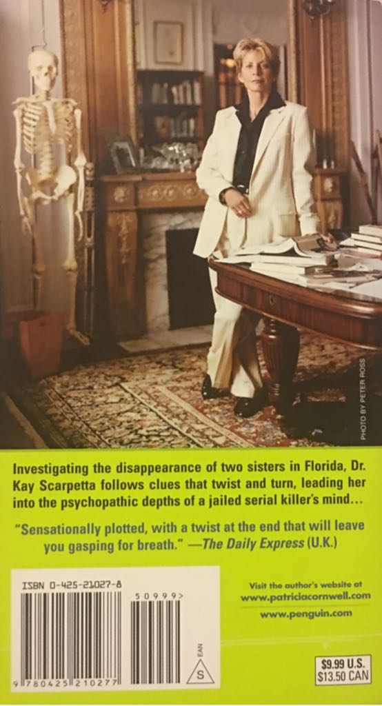 Scarpetta 14: Predator - Patricia Cornwell (Berkeley Books - Paperback) book collectible [Barcode 9780425210277] - Main Image 2