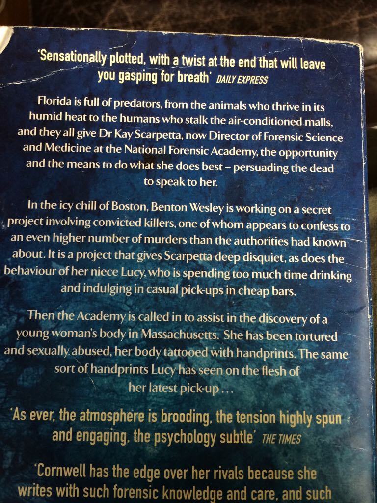 Predator - Patricia Cornwell (Time Warner Books - Paperback) book collectible [Barcode 9780751534047] - Main Image 2