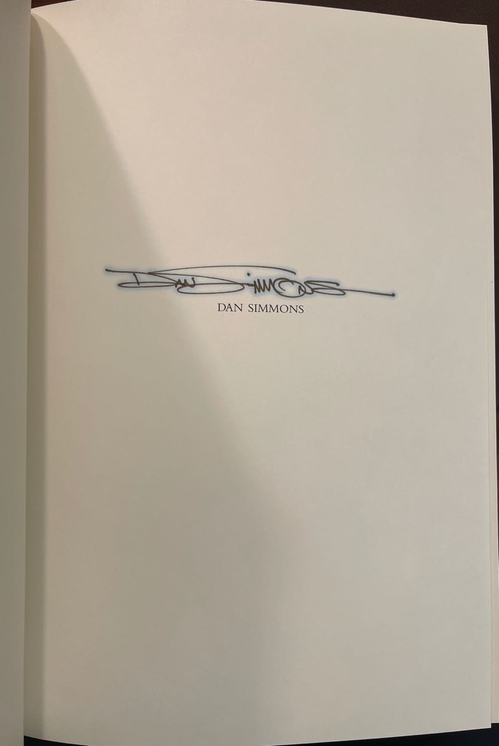 The Hollow Man - Dan Simmons (Bantam - Hardcover) book collectible [Barcode 9780553082524] - Main Image 2