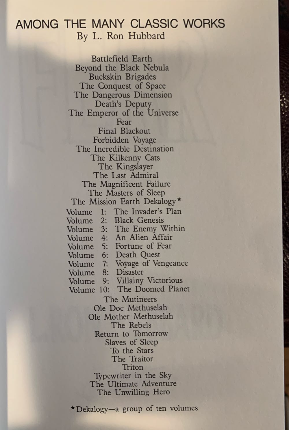 Fear - L. Ron Hubbard (Bridge Publications - Hardcover) book collectible [Barcode 9780884045991] - Main Image 4