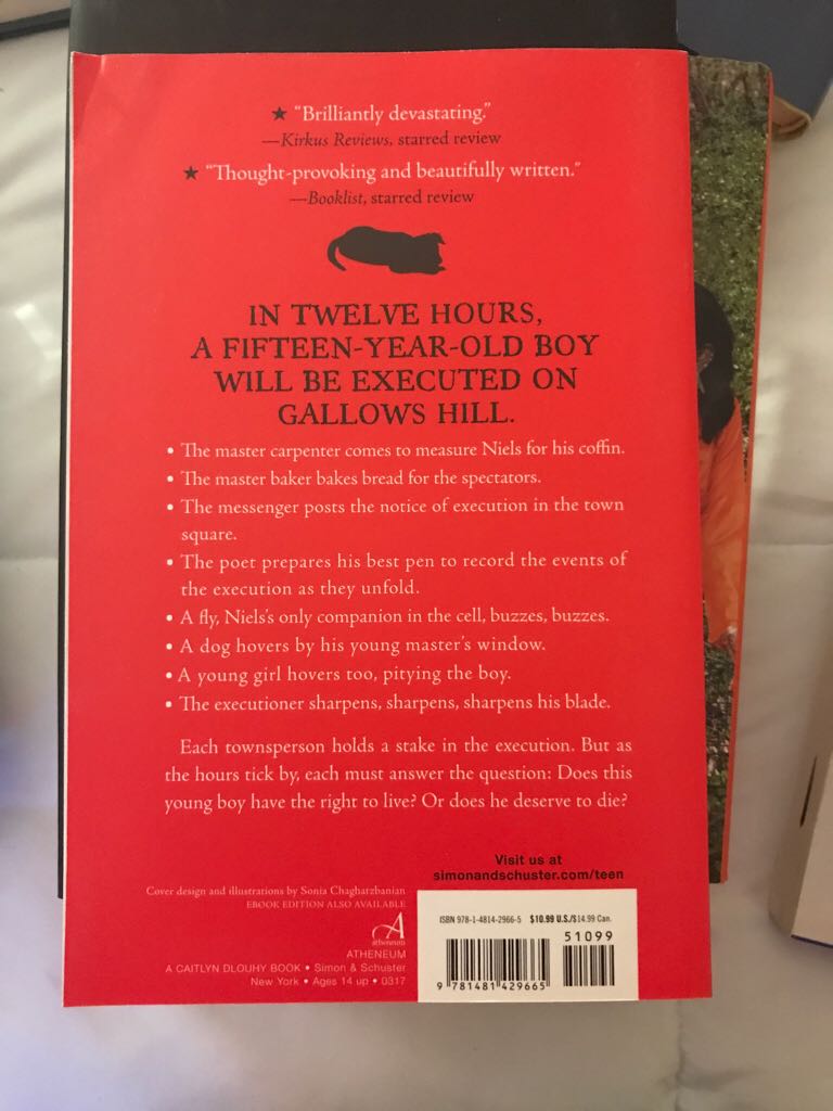 The Last Executioner - Jesper Wung-Sung (Atheneum - Trade Paperback) book collectible [Barcode 9781481429665] - Main Image 2
