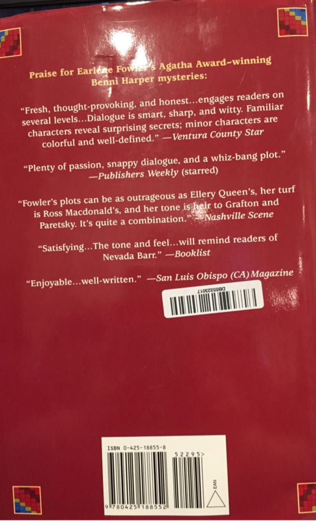 Sunshine and Shadow - Earlene Fowler (Berkley Prime Crime - Hardcover) book collectible [Barcode 9780425188552] - Main Image 2