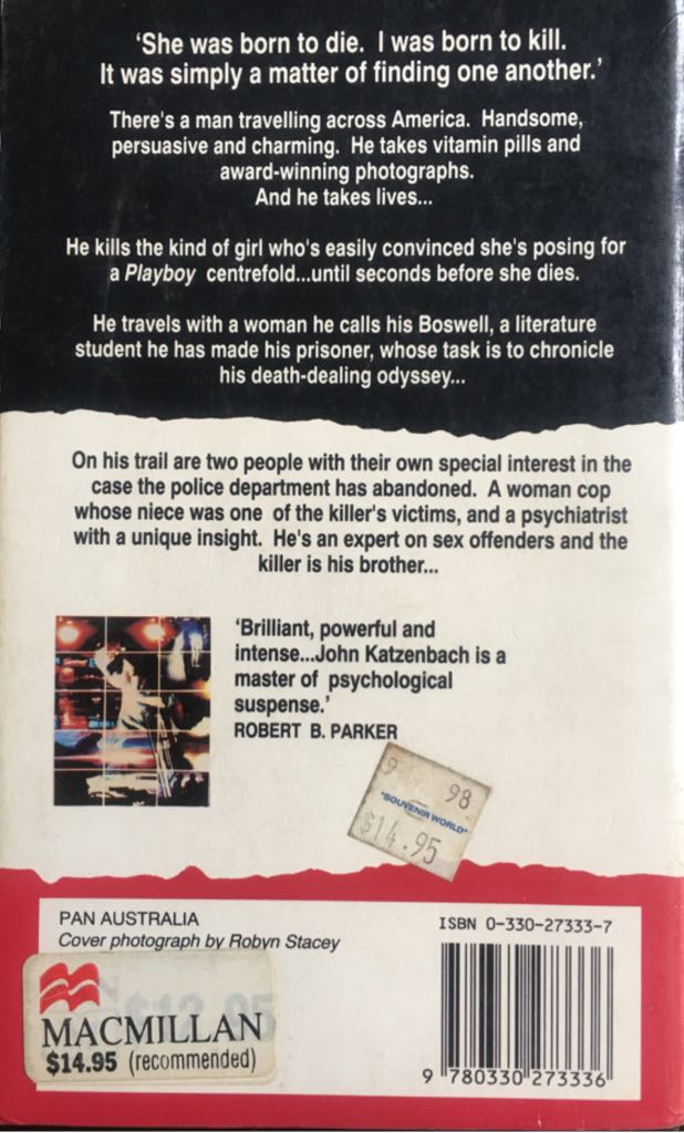 The Traveller - John Katzenbach (Panmacmillan - Paperback) book collectible [Barcode 9780330273336] - Main Image 2