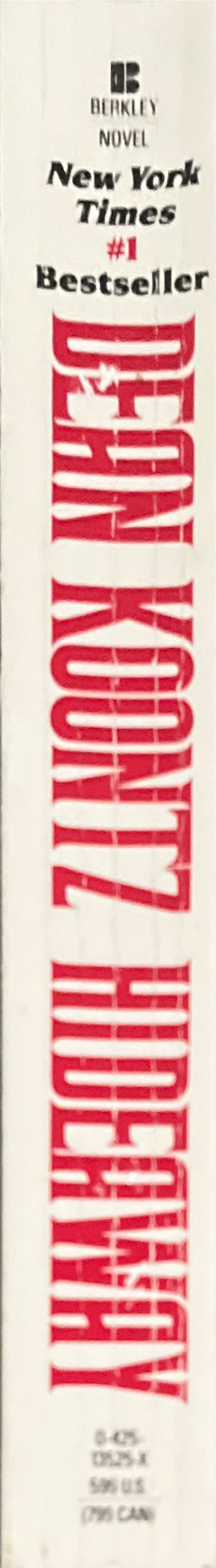Hideaway - Dean Koontz (Berkley - Paperback) book collectible [Barcode 9780425135259] - Main Image 3