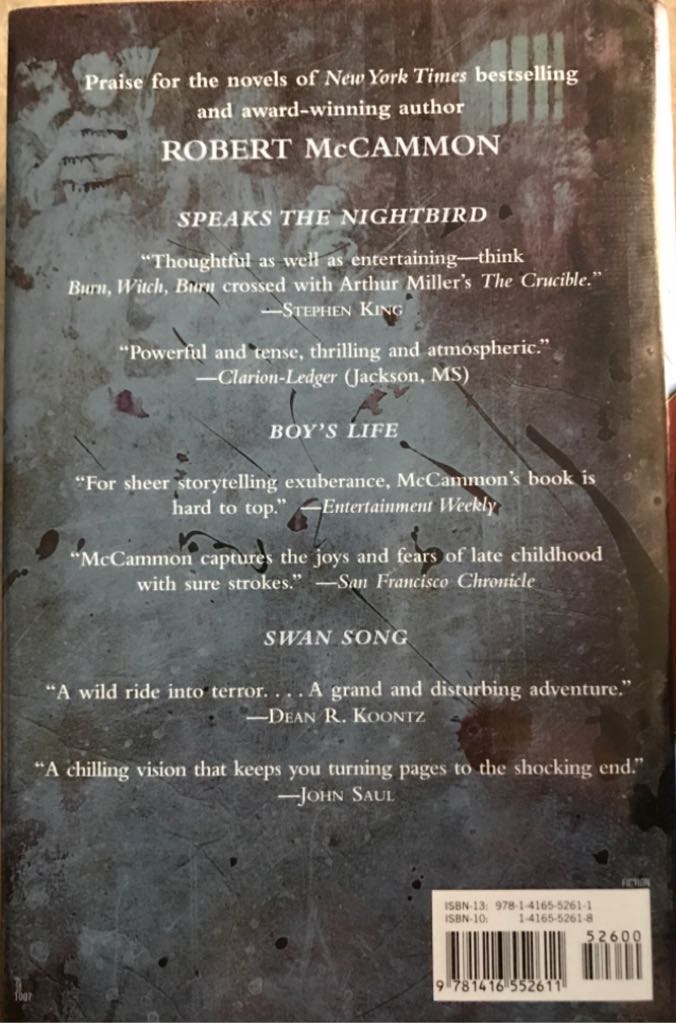 The Queen of Bedlam - Robert McCammon (Pocket - Hardcover) book collectible [Barcode 9781416552611] - Main Image 2