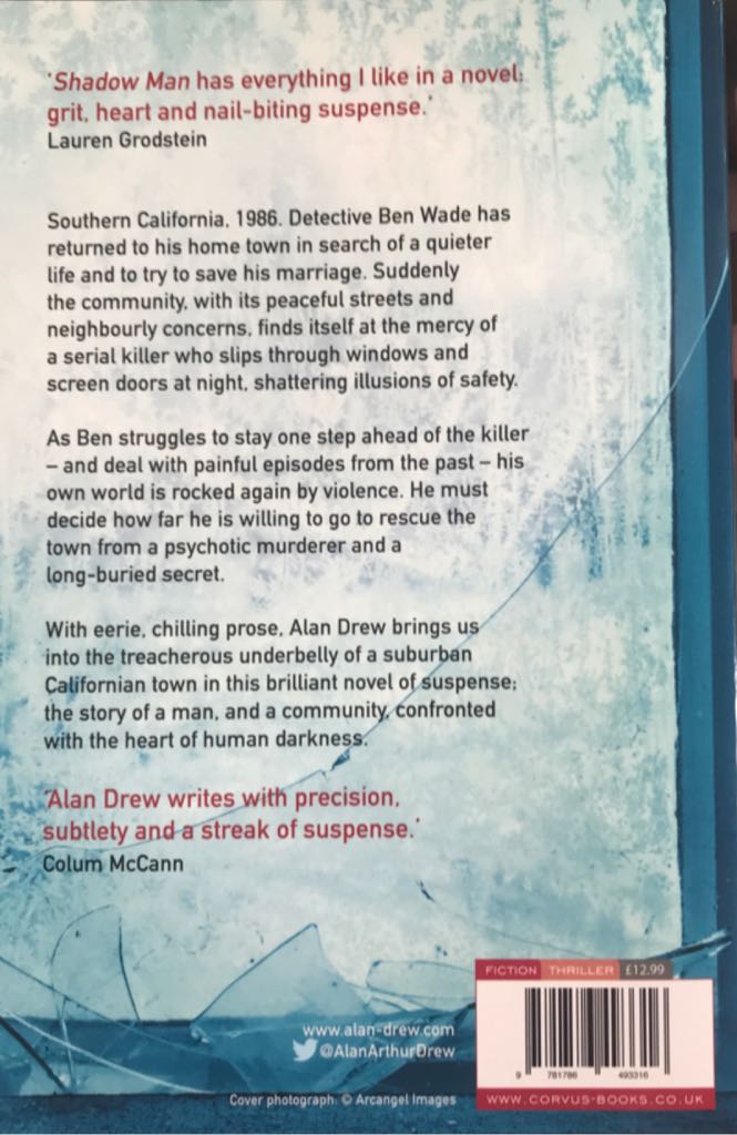 Shadow Man - Cody McFadyen book collectible [Barcode 9781786493316] - Main Image 2