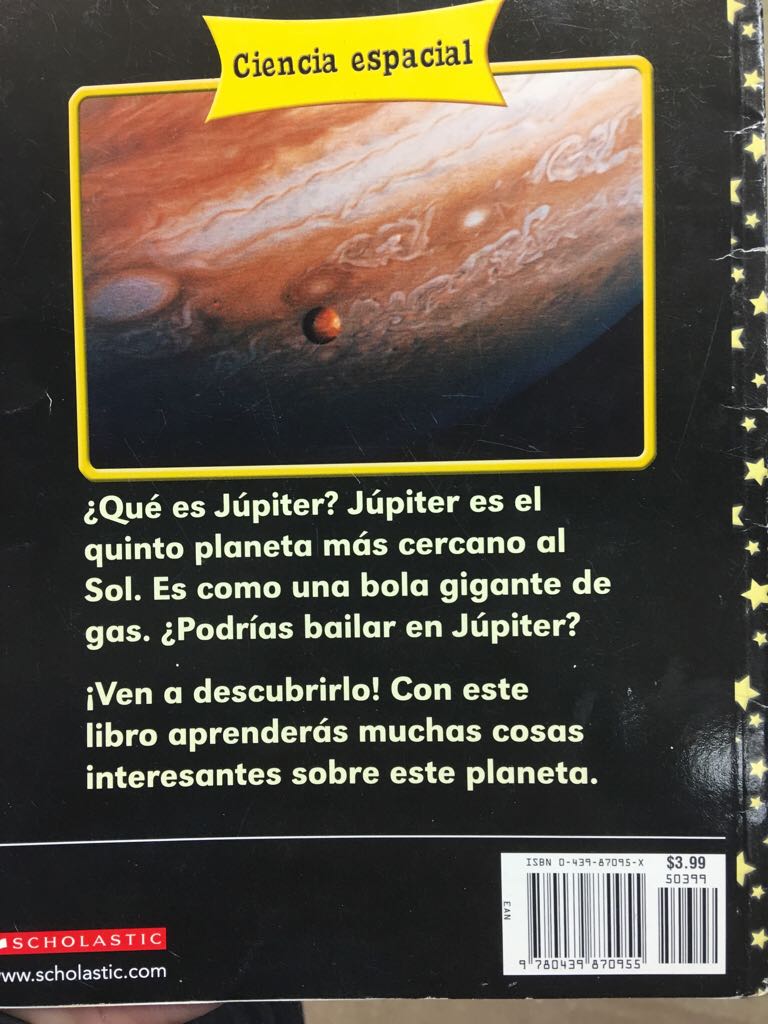 Jupiter - Charnan Simon book collectible [Barcode 9780439870955] - Main Image 2