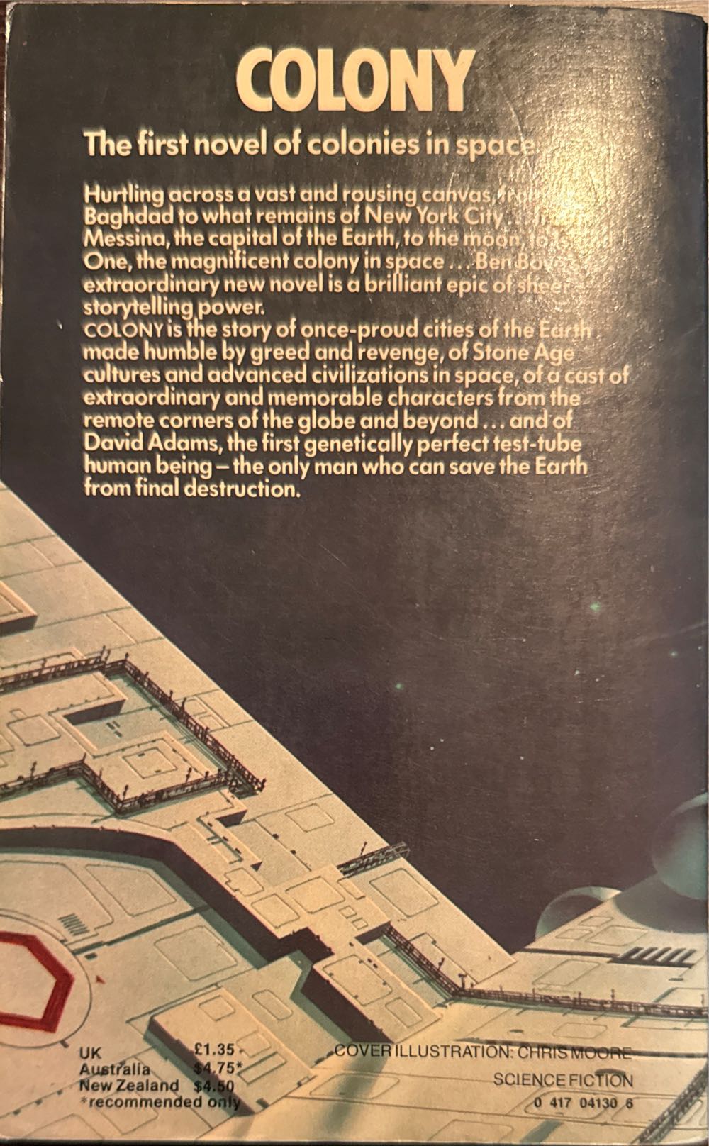 Colony - Ben Bova (Vintage - Paperback) book collectible [Barcode 9780417041308] - Main Image 2