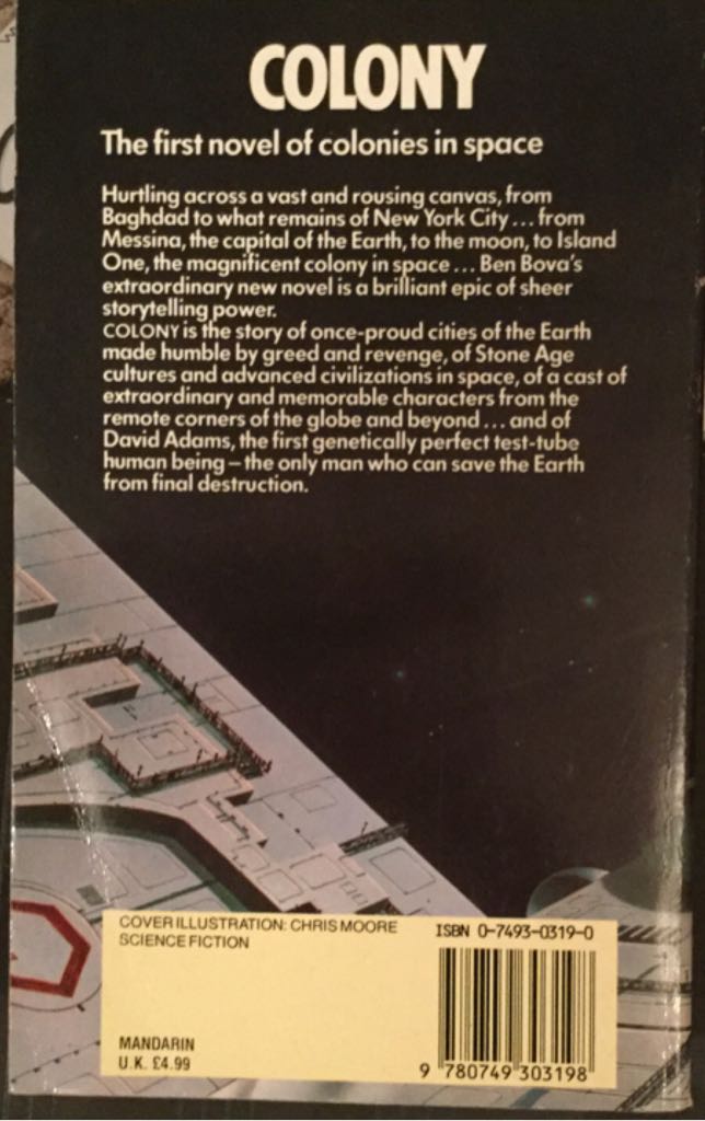 Colony  (Mandarin - Paperback) book collectible [Barcode 9780749303198] - Main Image 2